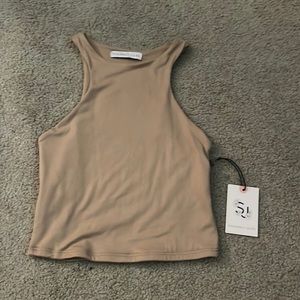 Light brown Tank Top